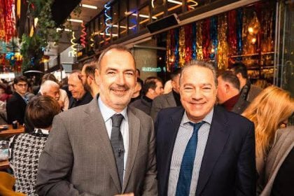 Στην πίτα του Ανδρέα Κατσανιώτη ο Κώστας Σβόλης