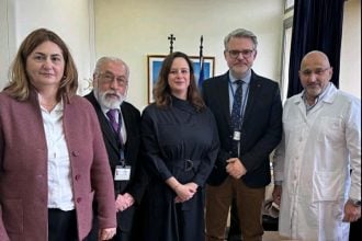Πάτρα: Συνάντηση της Προξένου της Γαλλίας με τη διοίκηση του νοσοκομείου Αγ. Ανδρέας