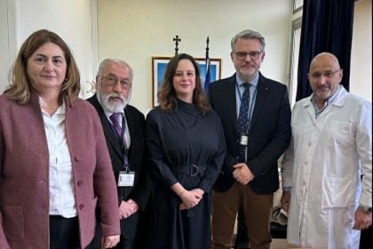 Πάτρα: Συνάντηση της Προξένου της Γαλλίας με τη διοίκηση του νοσοκομείου Αγ. Ανδρέας