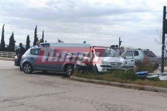 Πάτρα: Κι άλλο τροχαίο στη διασταύρωση-καρμανιόλα - Ένας τραυματίας (ΦΩΤΟ)