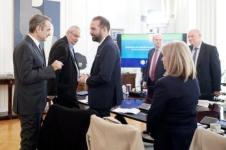 Τι συζήτησαν Νεκτάριος Φαρμάκης και Κυριάκος Μητσοτάκης