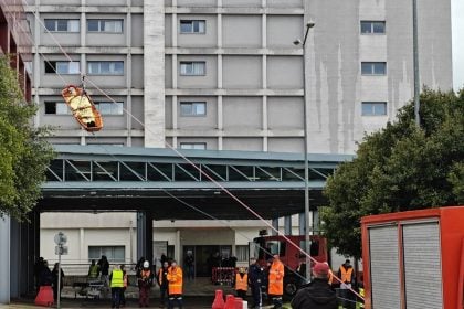 Πάτρα: Άσκηση ετοιμότητας για σεισμό και φωτιά στο νοσοκομείο «Αγιος Ανδρέας» - ΦΩΤΟ