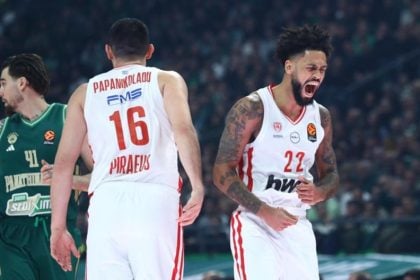Παναθηναϊκός - Ολυμπιακός 82-87: «Άλωσαν» το ΟΑΚΑ οι Πειραιώτες και συνέχισαν το σερί τους στη Euroleague!
