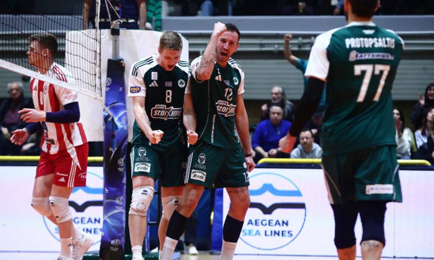 Κυρίαρχος Παναθηναϊκός, εκδικήθηκε τον Ολυμπιακό και έβαψε πράσινο το ντέρμπι των «αιωνίων»!