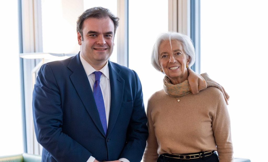 Πιερρακάκης για συνάντηση με Λαγκάρντ: Μία ισχυρότερη και περισσότερο ανθεκτική ευρωζώνη στο επίκεντρο των προσπαθειών μας