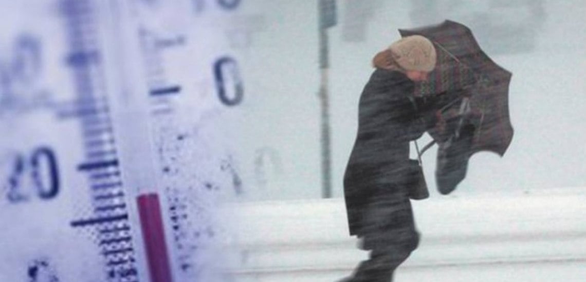 Καιρός: Ξεκινάει η ψυχρή εισβολή που θα φτάσει ακόμα και τους -10 βαθμούς - Από το βράδυ η επέλαση του χιονιά στην Πάτρα