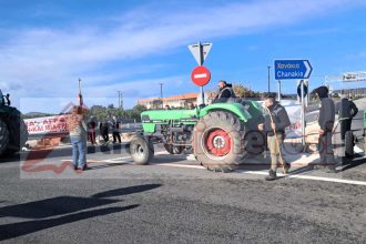 Πύργος: Κλειστή μέχρι το πρωί του Σαββάτου η Ε.Ο. Πατρών – Πύργου και ο νέος αυτοκινητόδρομος από τους αγρότες