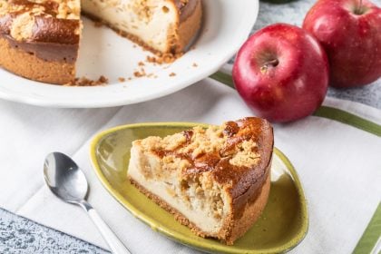 Cheesecake μήλου