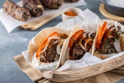 Γεμιστά μπιφτέκια με μανιτάρια