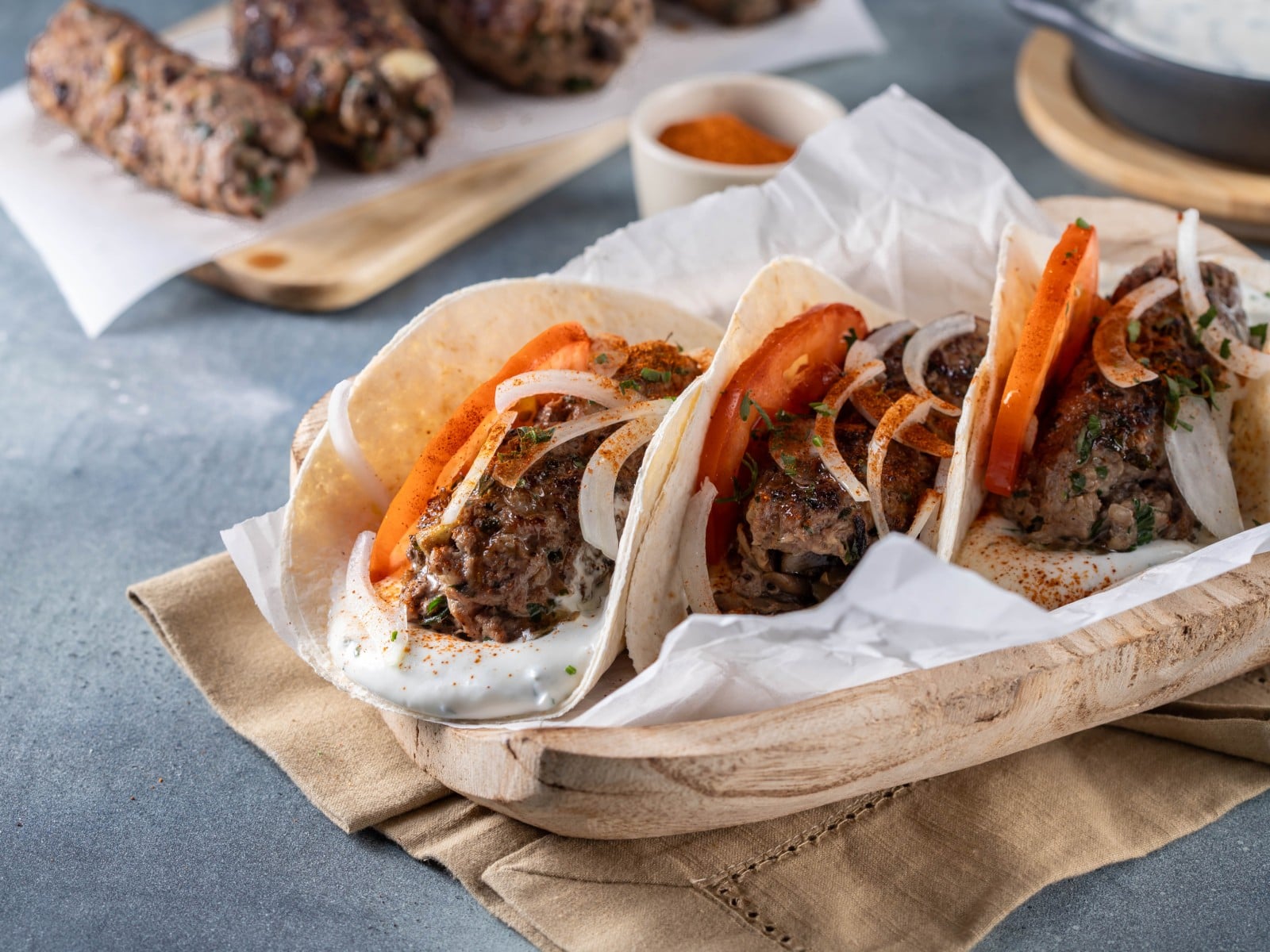 Γεμιστά μπιφτέκια με μανιτάρια