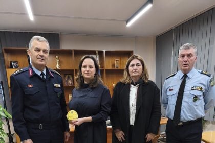 Η Πρόξενος της Γαλλίας στην Αστυνομική Διεύθυνση Δυτικής Ελλάδας 