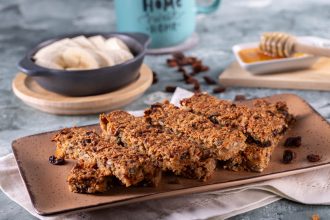 Μπάρες βρώμης με φρούτα