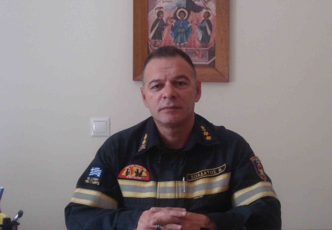 Αποστρατεύεται ο Συντονιστής Δυτ. Ελλάδας της Πυροσβεστικής Βασίλειος Σολδάτος