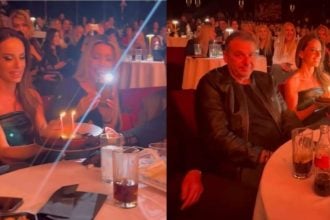 Μαρία Αντωνά: Τα λαμπερά γενέθλια με τον Γιώργο Λιάγκα στο πλευρό της