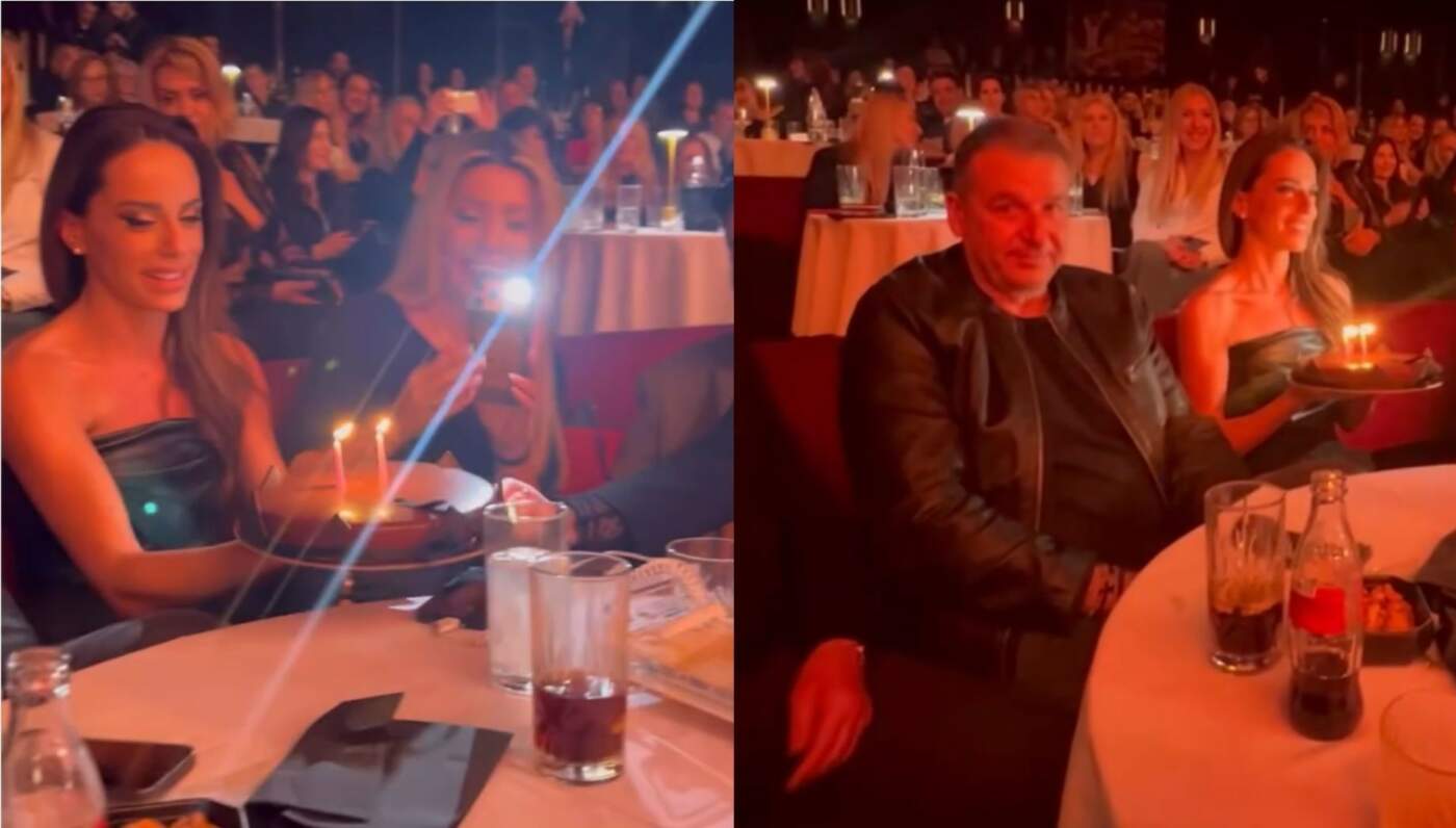 Μαρία Αντωνά: Τα λαμπερά γενέθλια με τον Γιώργο Λιάγκα στο πλευρό της