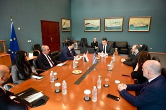 Β. Κικίλιας: «Οι θαλάσσιες μεταφορές ενώνουν στρατηγικά Ελλάδα και Αίγυπτο» - Σύμφωνο συνεργασίας του ΟΛΠΑ με την εταιρεία "Pan Marine"