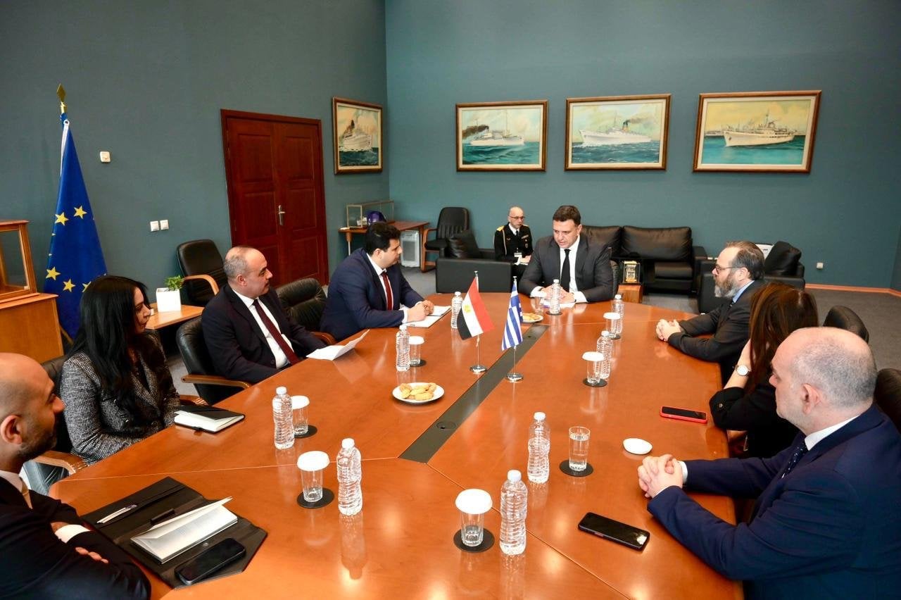 Β. Κικίλιας: «Οι θαλάσσιες μεταφορές ενώνουν στρατηγικά Ελλάδα και Αίγυπτο» - Σύμφωνο συνεργασίας του ΟΛΠΑ με την εταιρεία "Pan Marine"