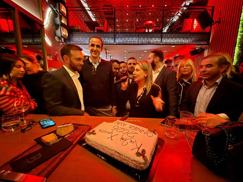 Στην κοπή πίτας της ΟΝΝΕΔ Αχαΐας ο Γρηγόρης Δημητριάδης - «Όταν η οικογένειά μας είναι ενωμένη, κάνει θαύματα» (video)