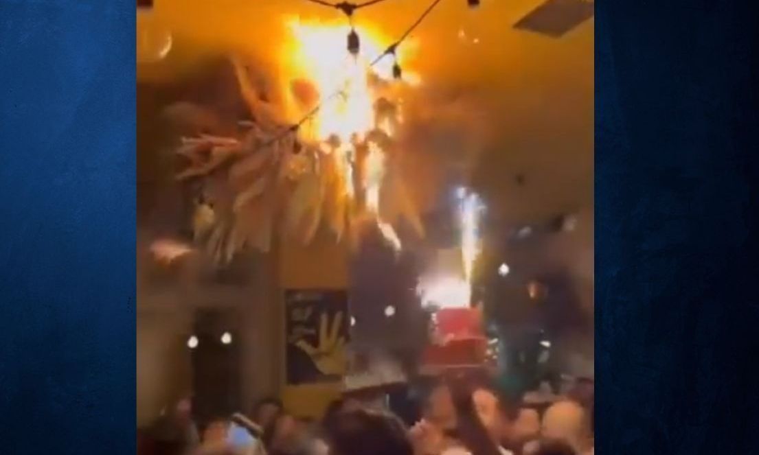 Όταν το Παγκράτι παραλίγο να γινόταν Κραν Μοντανά - Η φωτιά στο κλαμπ από βεγγαλικά ΒΙΝΤΕΟ