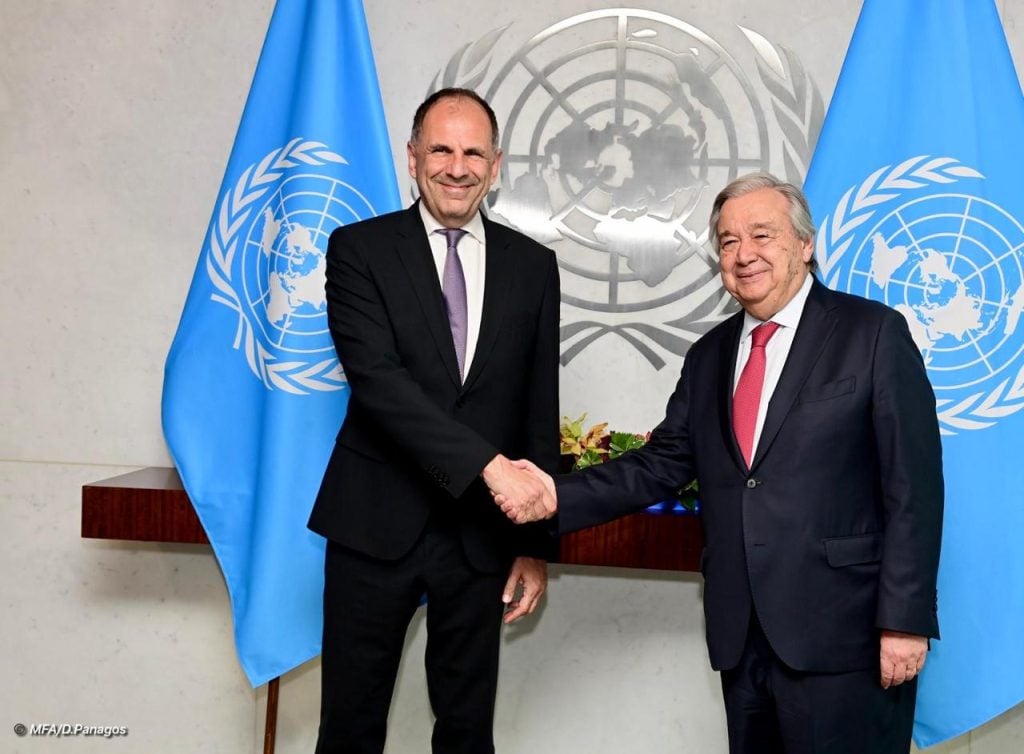 Συνάντηση Γεραπετρίτη – Γκουτέρες στη Νέα Υόρκη: «Διευρυμένη συνάντηση στο Κυπριακό θα γίνει όταν ωριμάσουν οι συνθήκες»