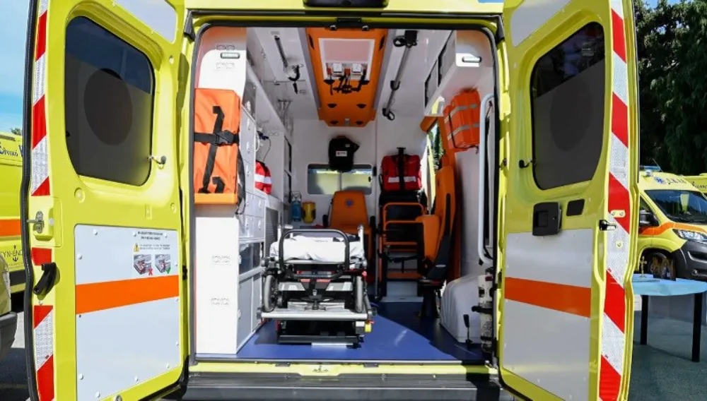 Στο Νοσοκομείο ζευγάρι ηλικιωμένων μετά την φωτιά στη Μηλιά