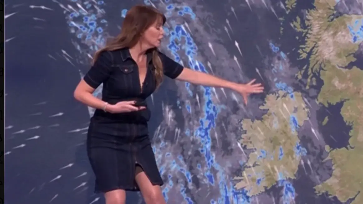 Μετεωρολόγος στο BBC τα "πέταξε" και έγινε χαμός! ΒΙΝΤΕΟ