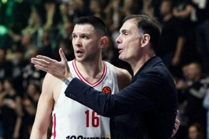 Μπαρτζώκας: «Για εμάς ήταν σημαντικό να τελειώσουμε το παιχνίδι με σεβασμό στην Παρτίζαν»