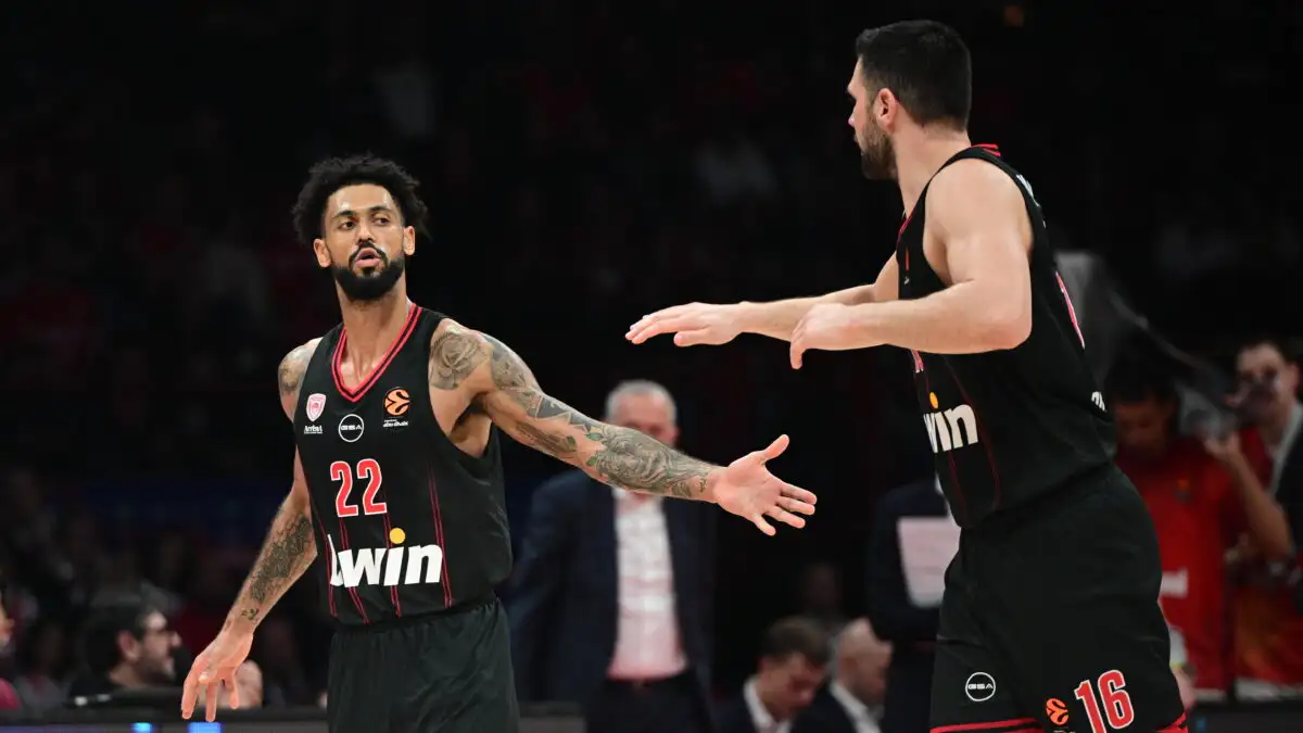 Η βαθμολογία της Euroleague μετά τη νίκη του Ολυμπιακού επί της Μπάγερν Μονάχου
