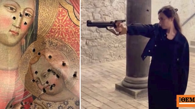 Βαρύ πρόστιμο στην πολιτικό από την Ελβετία που χρησιμοποίησε εικόνα της Παναγίας ως στόχο σκοποβολής