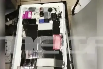 Φωκίδα: Προσπάθησαν να περάσουν στις φυλακές Μαλανδρίνου τηλεόραση γεμάτη κινητά τηλέφωνα και ηλεκτρικές συσκευές