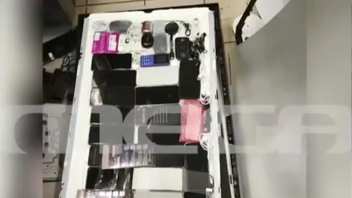 Φωκίδα: Προσπάθησαν να περάσουν στις φυλακές Μαλανδρίνου τηλεόραση γεμάτη κινητά τηλέφωνα και ηλεκτρικές συσκευές