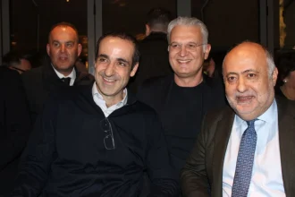 Ο Γρηγόρης Δημητριάδης στην κοπή βασιλόπιτας της ΔΕΕΠ Αρκαδίας