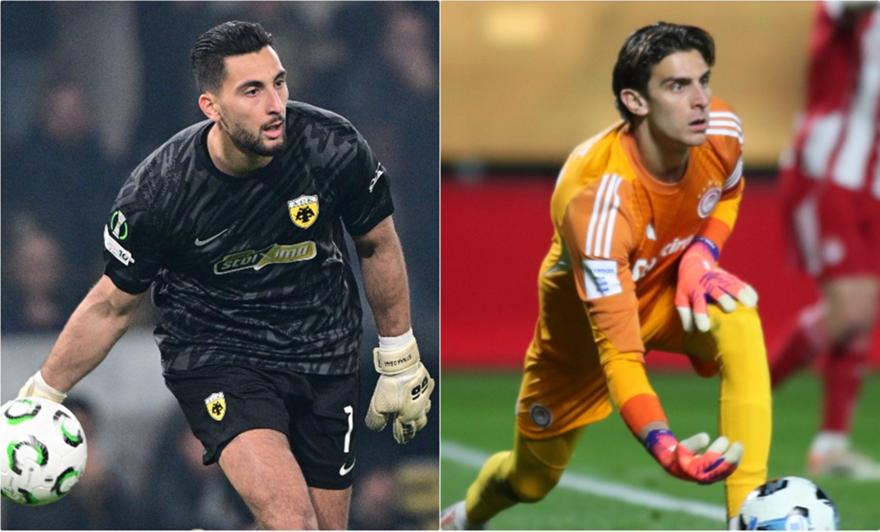 Στους κορυφαίους σε clean sheets για το 2025 Στρακόσα και Τζολάκης