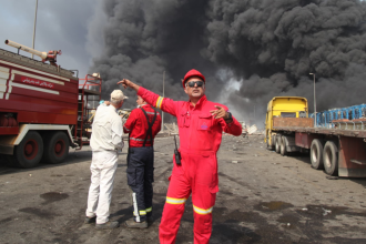Η έκρηξη στο λιμάνι του Μπαντάρ Αμπάς στο Ιράν οφείλεται σε διαρροή αερίου, ανακοίνωσε η πυροσβεστική