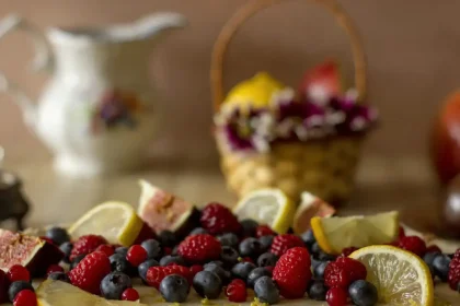 Λεμονογλυκό ψυγείου με βρώμη