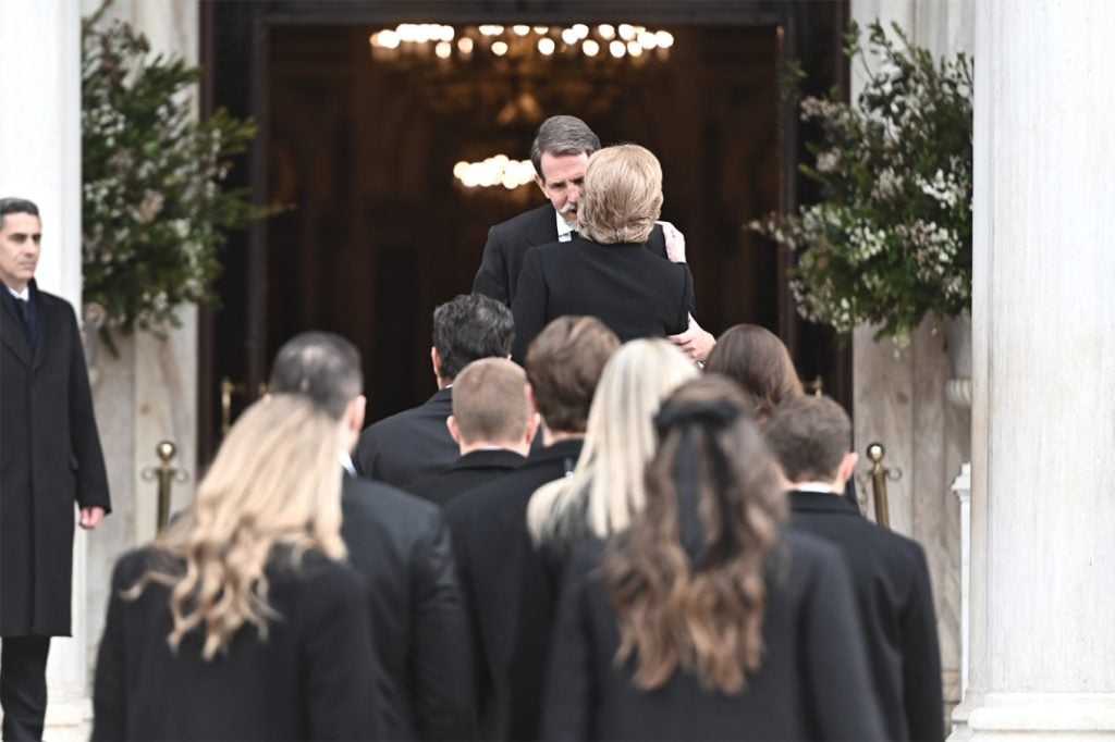 Πριγκίπισσα Ειρήνη: Το τελευταίο αντίο στη Μητρόπολη Αθηνών (ΦΩΤΟ)