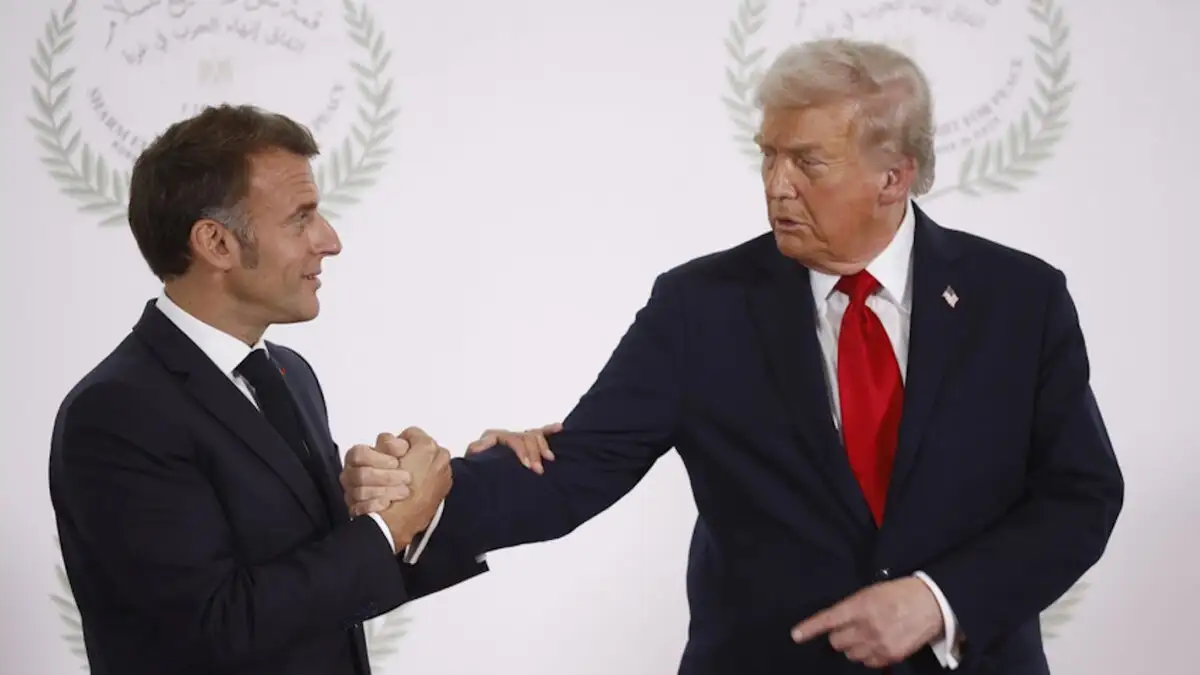 Βullying Τραμπ σε Μακρόν με δασμούς 200% σε κρασιά και σαμπάνιες για να «εκβιάσει» την είσοδο της Γαλλίας στο «Συμβούλιο Ειρήνης»