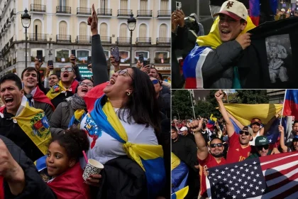Πανηγύρια σε όλο τον κόσμο από χιλιάδες Βενεζουελάνους με σημαίες των ΗΠΑ μετά τη σύλληψη Μαδούρο (ΒΙΝΤΕΟ)