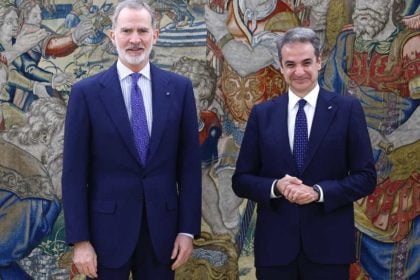 Ισπανία: Συνάντηση Κυριάκου Μητσοτάκη με τον Βασιλιά Φελίπε