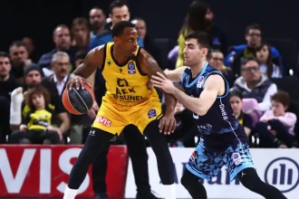 ΑΕΚ – Κολοσσός Ρόδου 96-83: Μπράουν και Νάναλι έδωσαν τη νίκη στην Ένωση