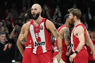 Βαθμολογία Euroleague: Σκαρφάλωσε στην 2η θέση ο Ολυμπιακός