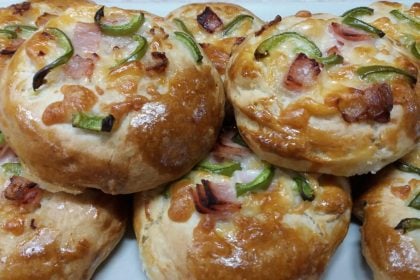 Πιτσάκια με φουσκωτή ζύμη