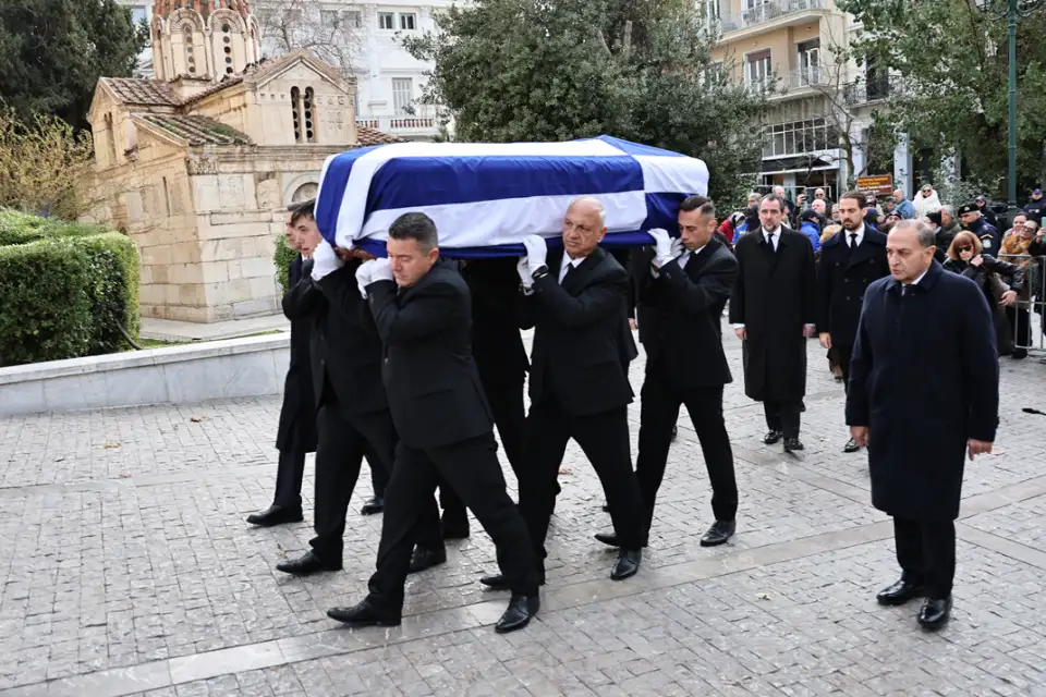 Πριγκίπισσα Ειρήνη: Το τελευταίο αντίο στη Μητρόπολη Αθηνών (ΦΩΤΟ)