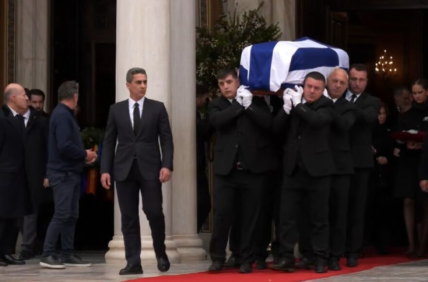 Πριγκίπισσα Ειρήνη: Το τελευταίο αντίο στη Μητρόπολη Αθηνών (ΦΩΤΟ)