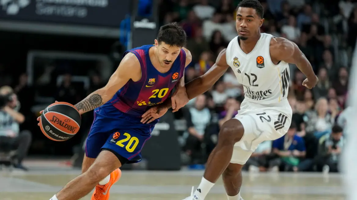 Τεράστιο διπλό της Μπαρτσελόνα στη Μαδρίτη 105-100 τη Ρεάλ