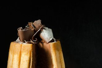 Σαρλότ σοκολάτας με κονιάκ, από τον Στέλιο Παρλιάρο