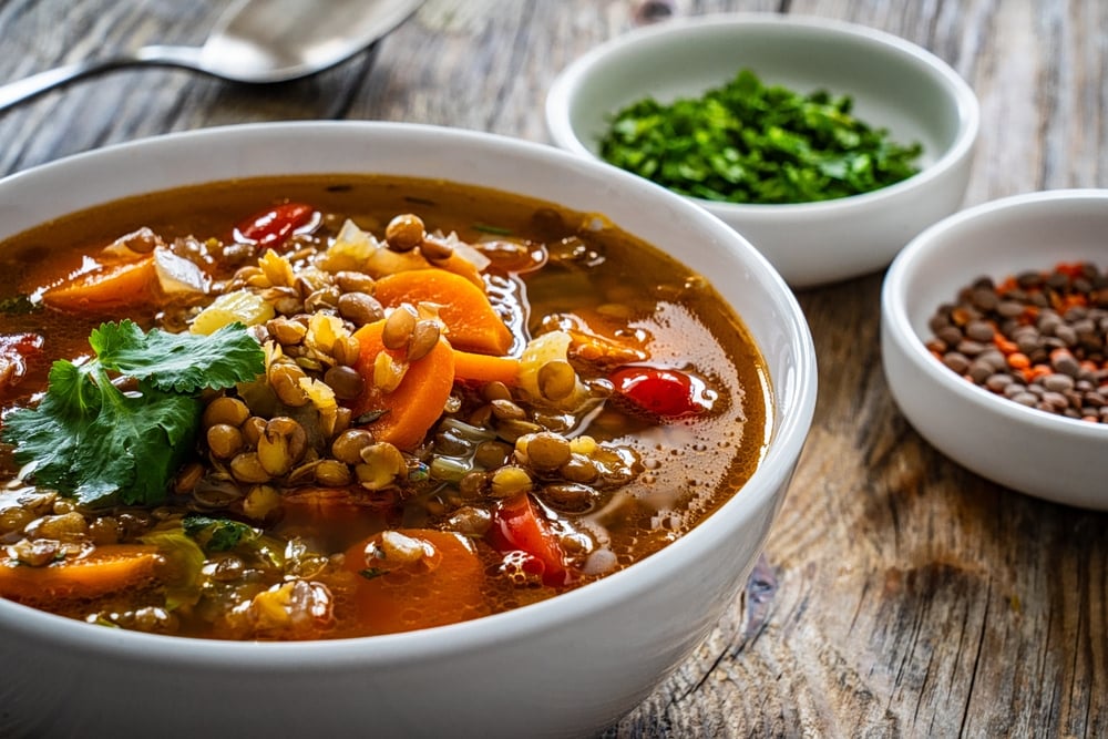 Θρεπτικές φακές σούπα