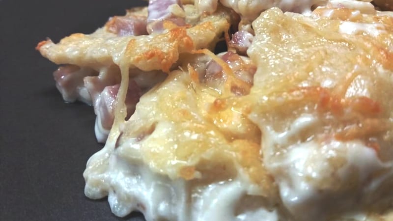 Χειροποίητα ραβιόλια με τυριά και αλλαντικά