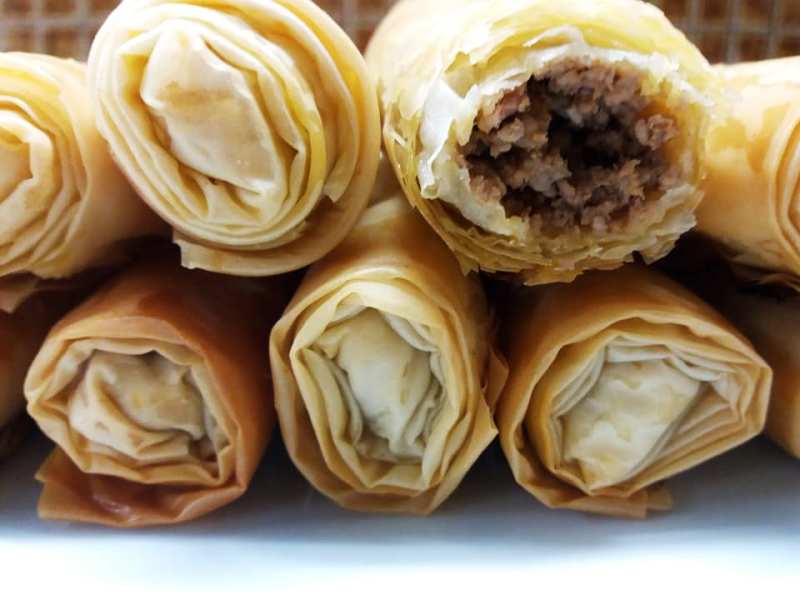 Τραγανά μπουρεκάκια