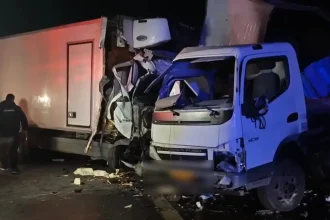 Τροχαίο με φορτηγά στον Κηφισό – 2 τραυματίες